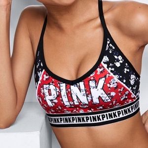 VS Pink ULTIMATE LIGHTLY LINED SPORTS BRA